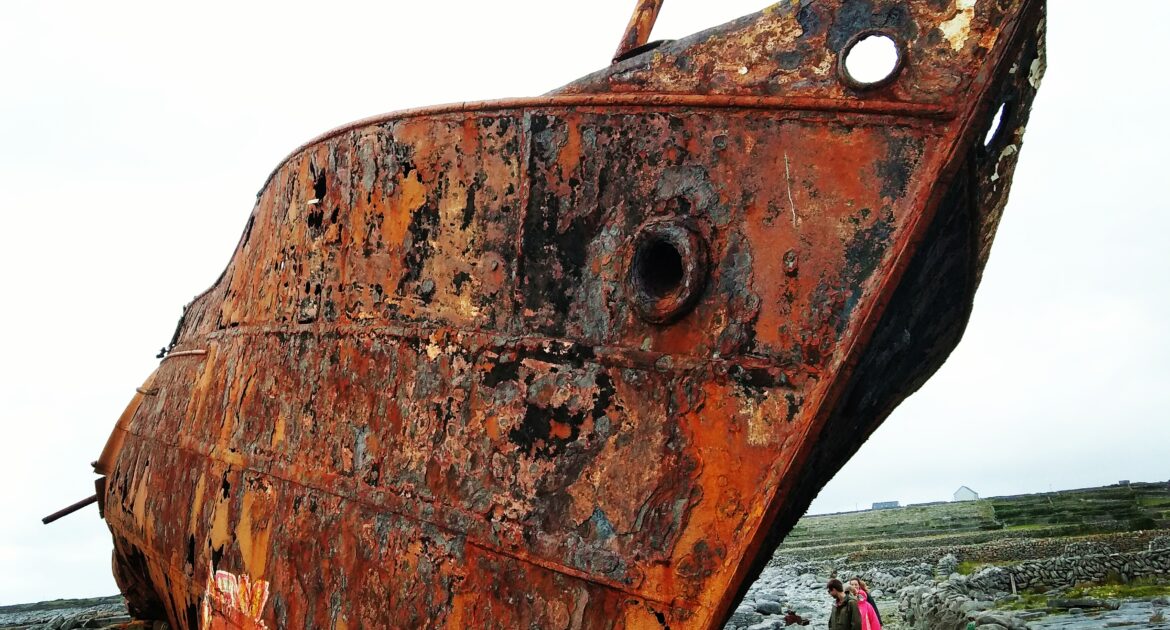 Plassey Shipwreck - Il relitto sulle Isole Aran