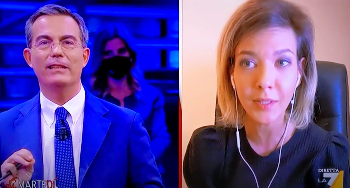 Nadana Fridrikhson, l'assurda reazione in tv alle sue parole: zittita e derisa