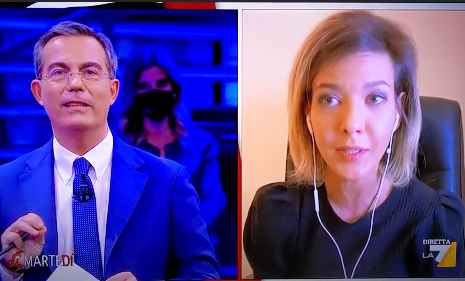 Nadana Fridrikhson, l'assurda reazione in tv alle sue parole: zittita e derisa
