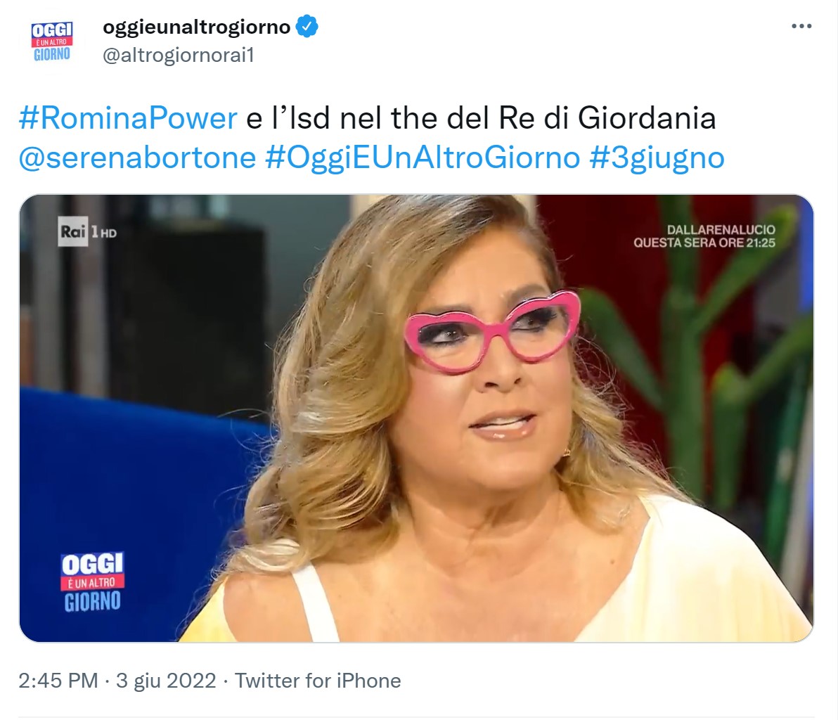 Romina Power e la droga: "Avevamo preso l'LSD per conto nostro"