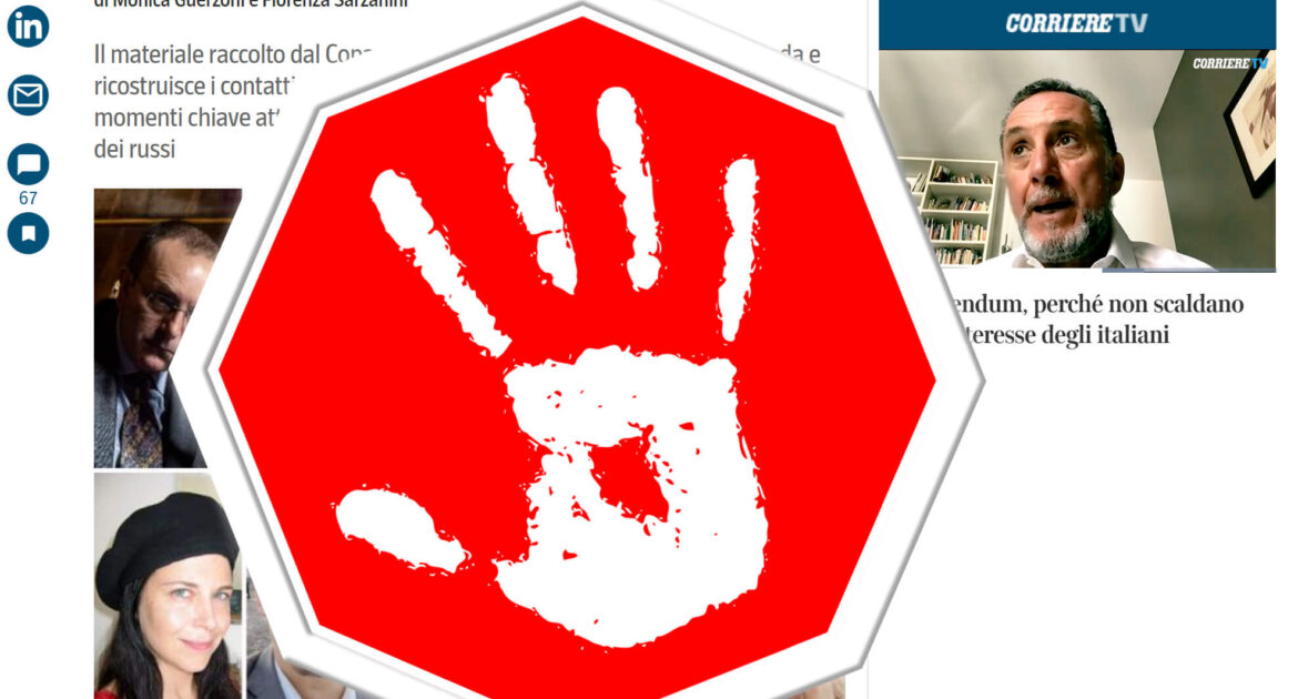 Copasir e Corriere della Sera: quando l'informazione diventa gogna