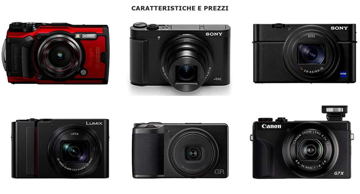Le 5 migliori macchine fotografiche compatte da comprare nel 2022