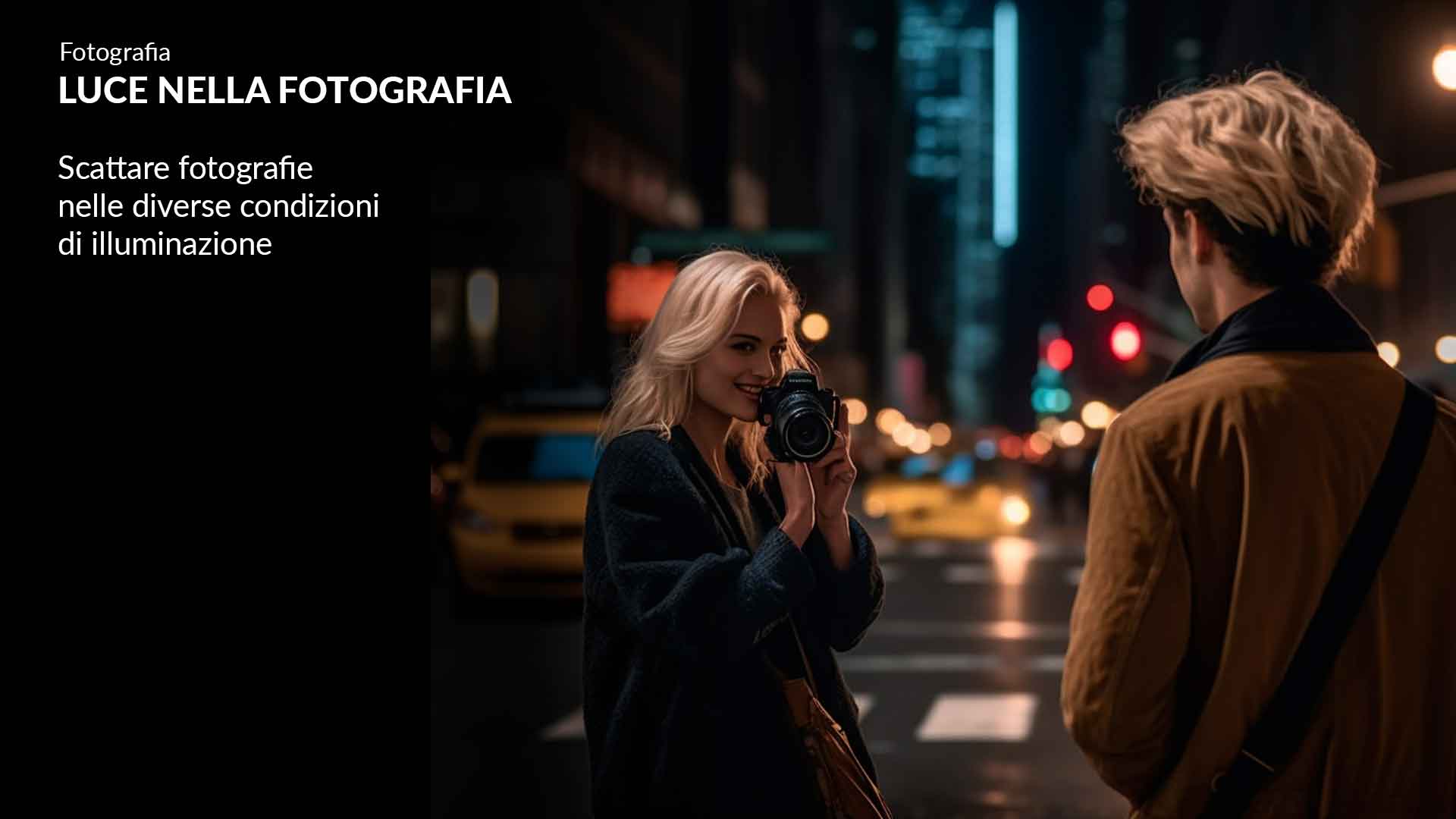 Come scattare fotografie in diverse condizioni di luce