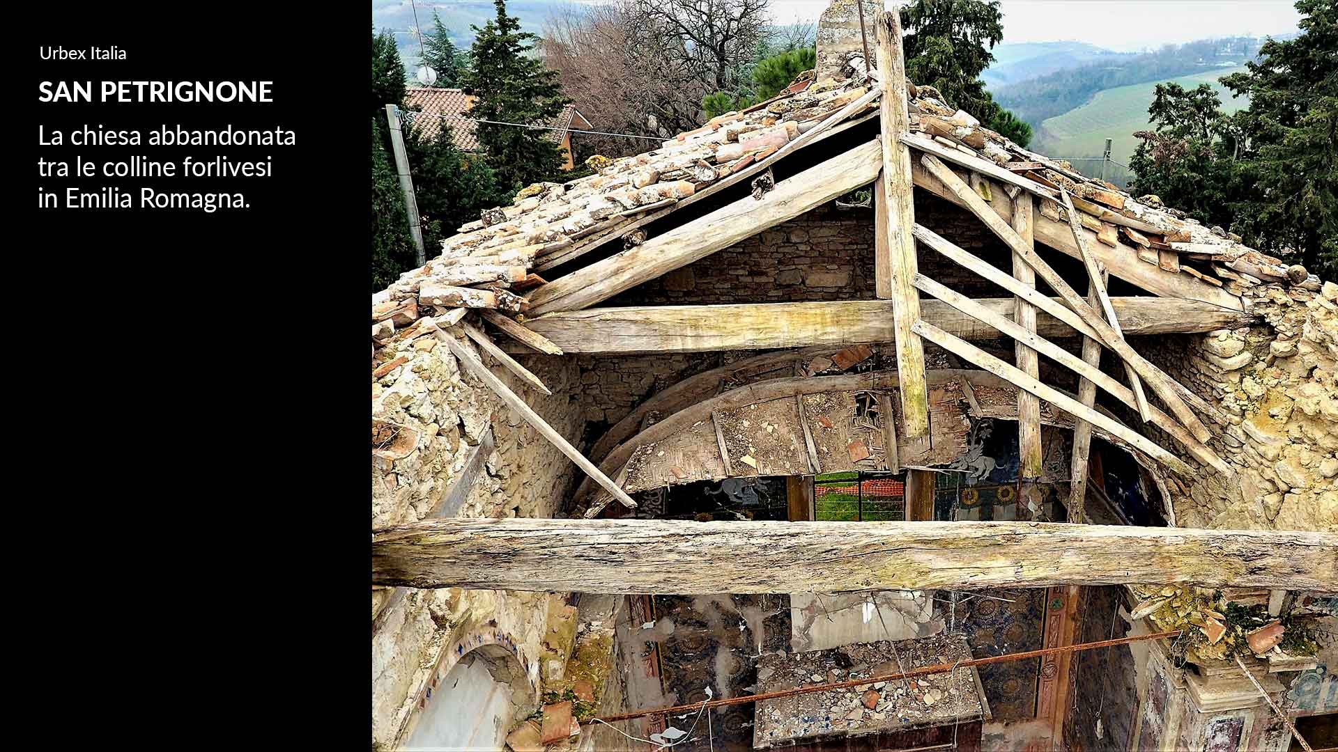 La chiesa abbandonata di San Petrignone a Forlì
