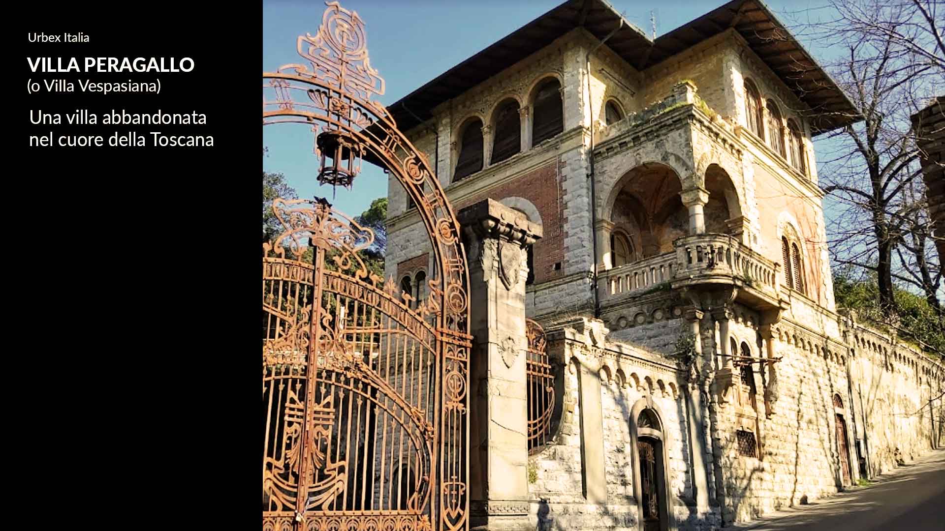 Ville abbandonate: Villa Peragallo (o Villa Vespasiana)