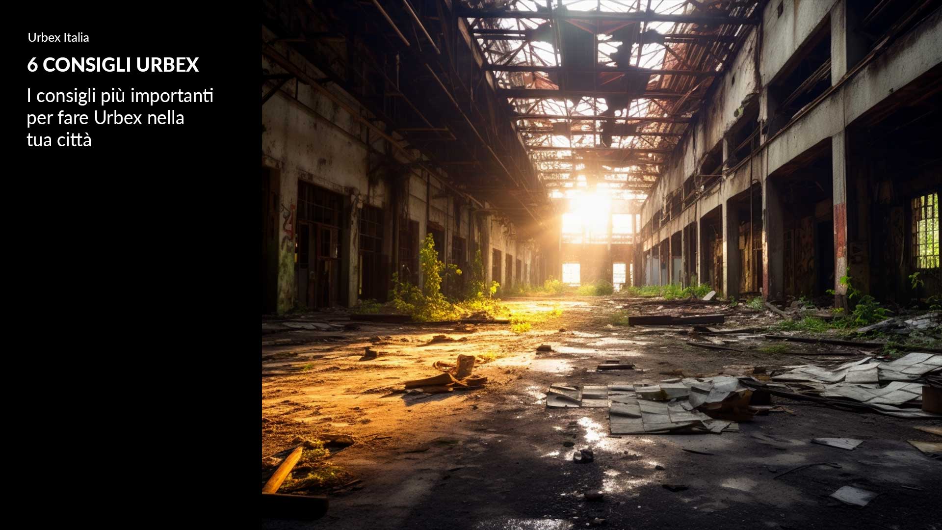 6 consigli per fare Urbex nella tua città