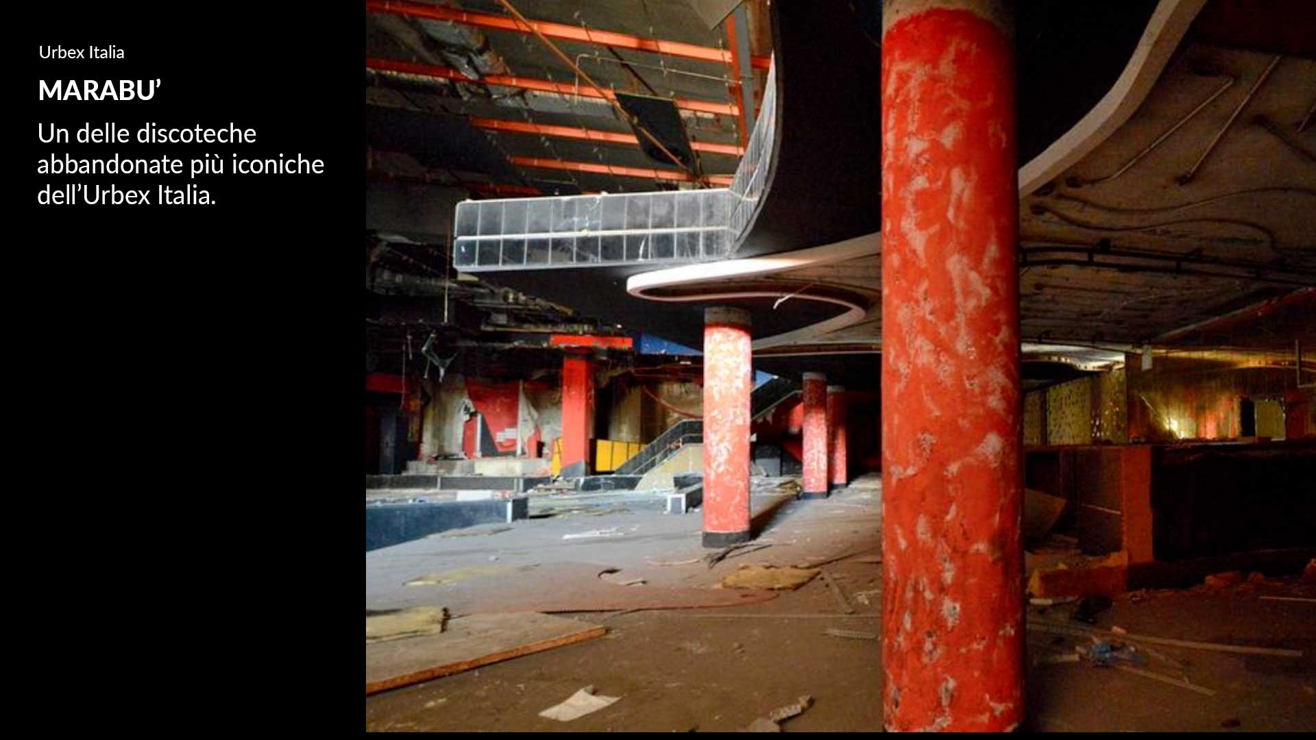 Marabù, leggendaria discoteca abbandonata a Reggio Emilia
