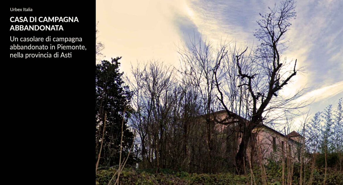 Casa abbandonata di campagna in Piemonte