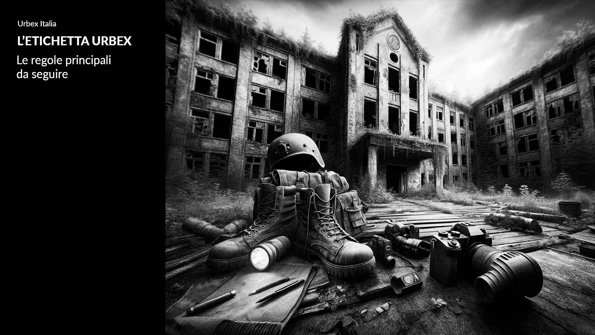 L'etichetta dell'Urbex: esistono regole da seguire